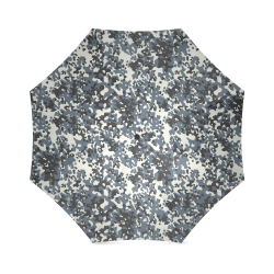 Urban City Black/Gray Digital Camouflage Foldable Umbrella (Model U01)