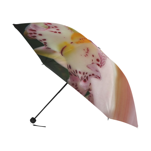 pink orchid Anti-UV Foldable Umbrella (U08)