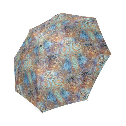 Royal Pattern by K.Merske Foldable Umbrella (Model U01)