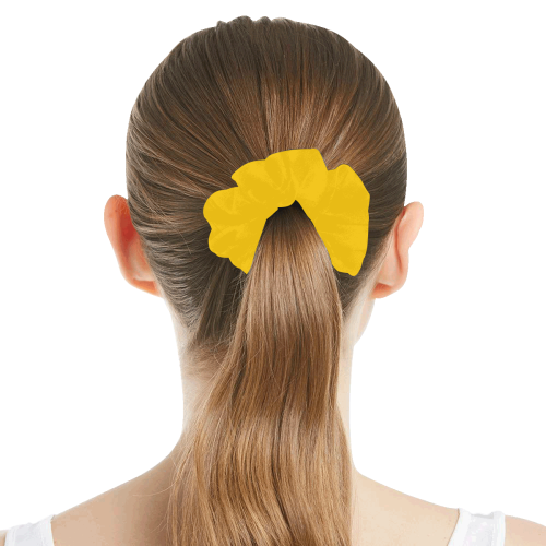 color mango All Over Print Hair Scrunchie