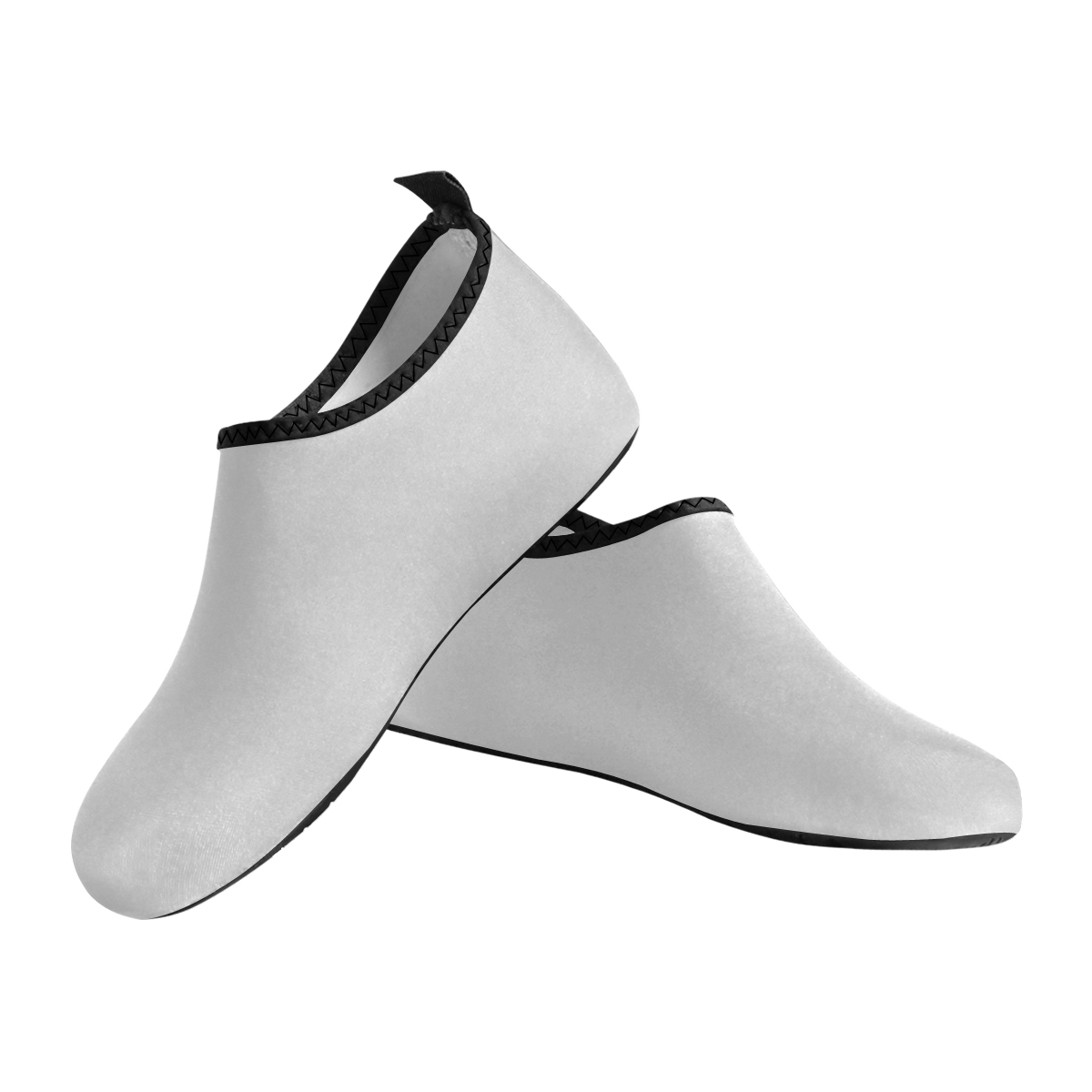 color light grey Women's Slip-On Water Shoes (Model 056)