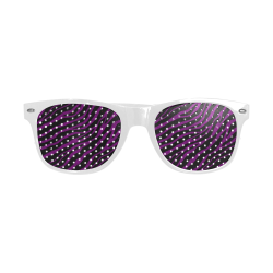 Ripped SpaceTime Stripes - Purple Custom Goggles (Perforated Lenses)