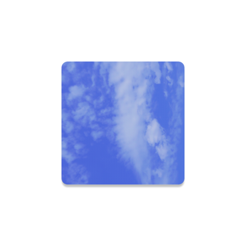 Blue Clouds Square Coaster
