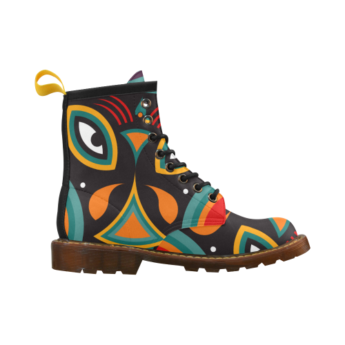 ceremonial tribal High Grade PU Leather Martin Boots For Women Model 402H
