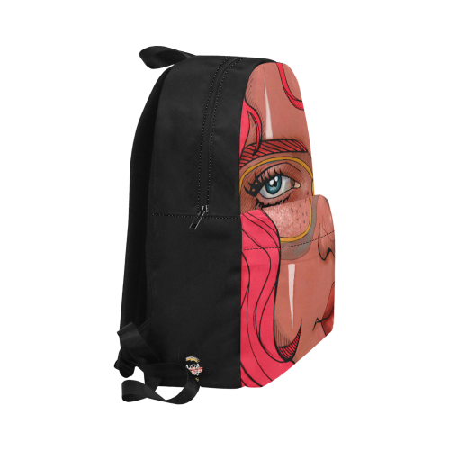Aziza_Andre Feelin Pink Unisex Classic Backpack (Model 1673)