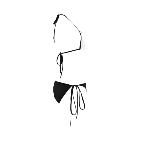 Black & White Custom Bikini Swimsuit