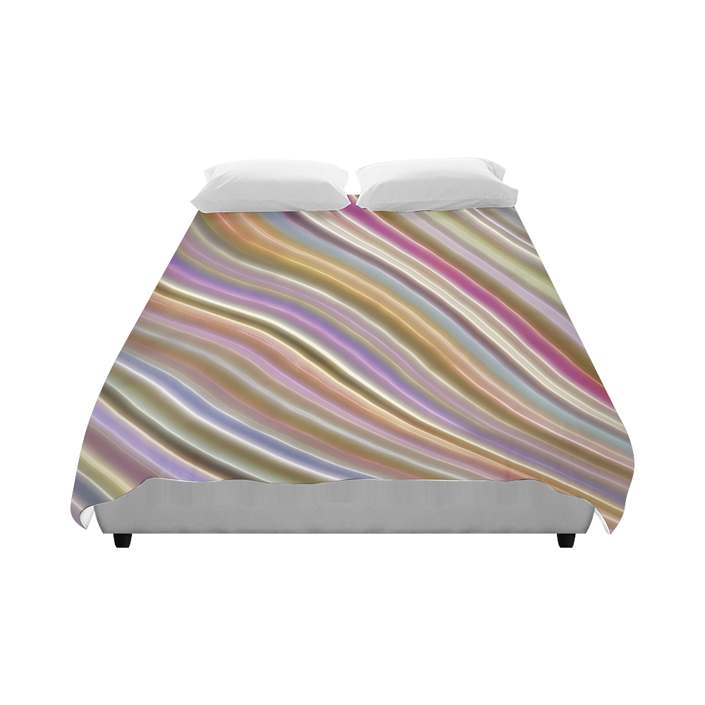 Wild Wavy Lines 06 Duvet Cover 86"x70" ( All-over-print)