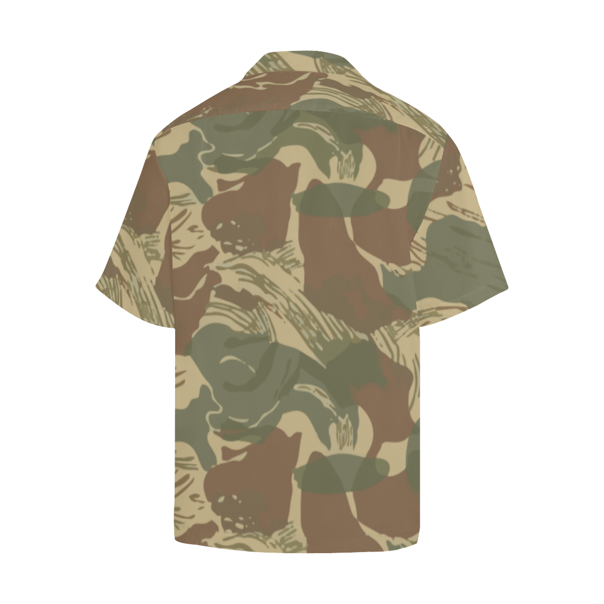 Rhodesian Brushstroke v1 camouflage Hawaiian Shirt (Model T58)