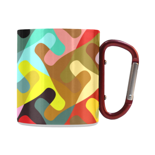 Colorful shapes Classic Insulated Mug(10.3OZ)