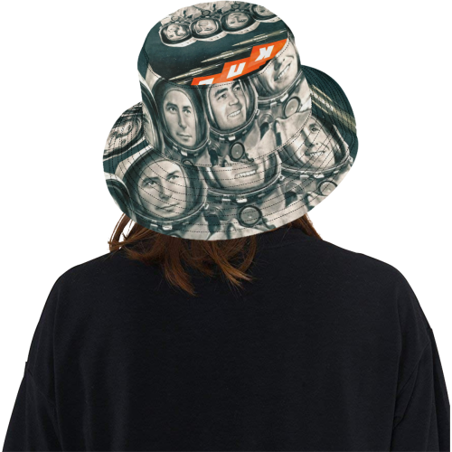 Glory to the KPSS! All Over Print Bucket Hat
