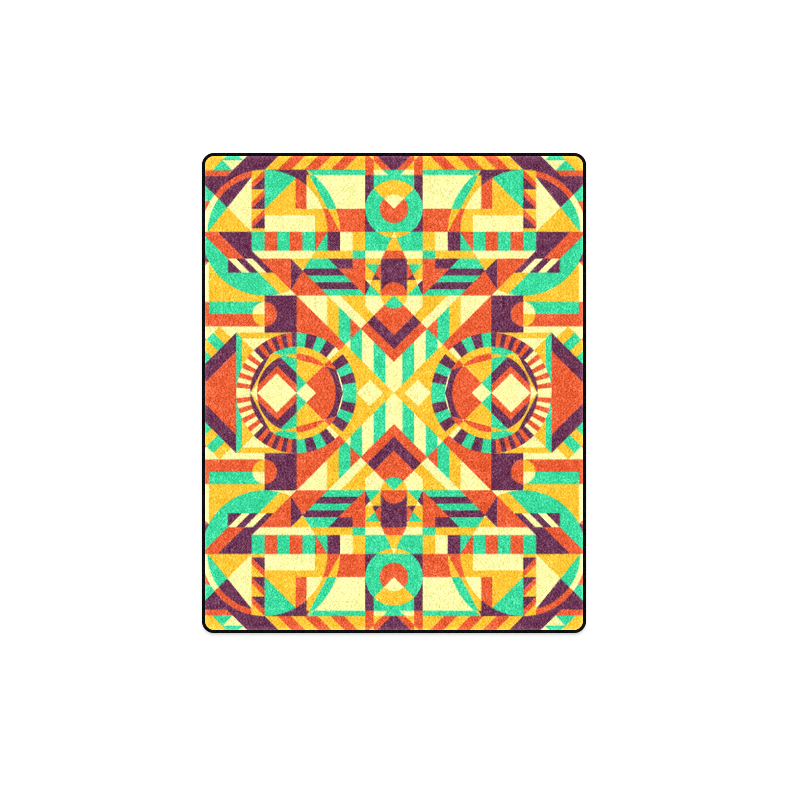 Modern Geometric Pattern Blanket 40"x50"