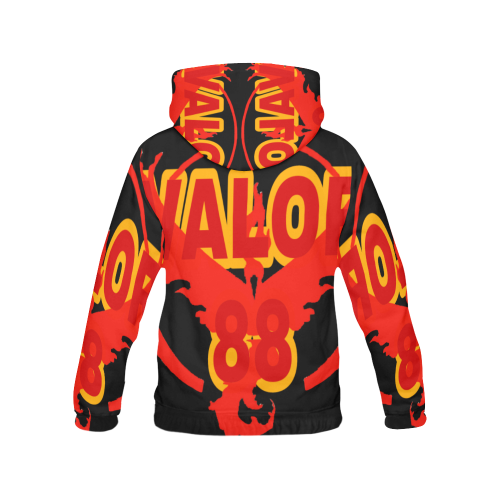 Valor 88 All Over Print Hoodie for Men (USA Size) (Model H13)