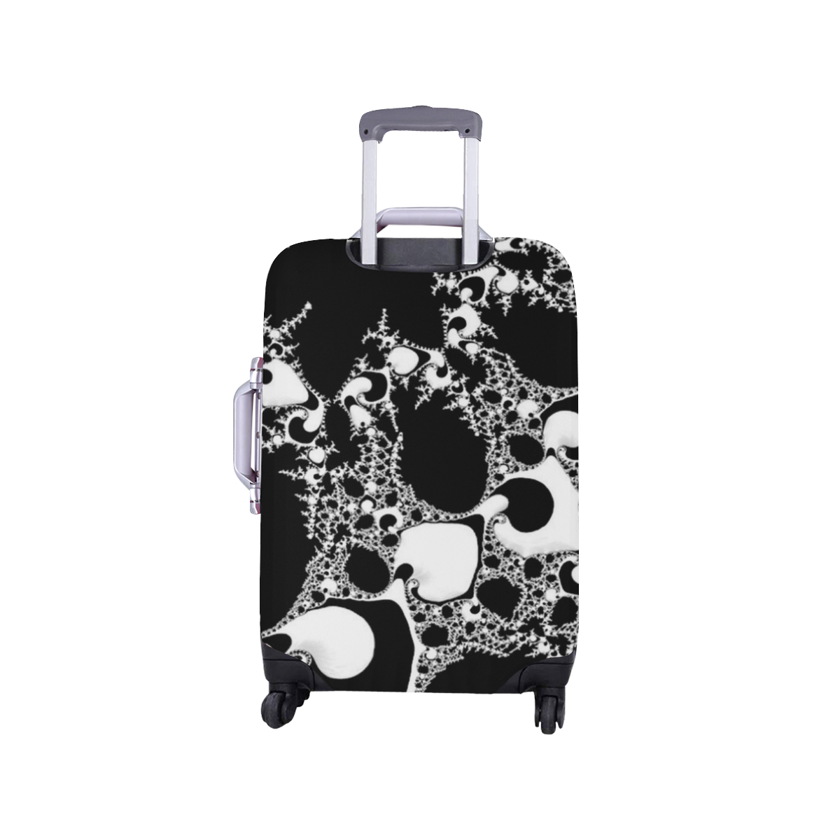 special fractal 04 B&W Luggage Cover/Small 18"-21"