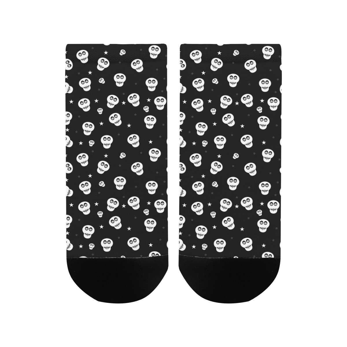 Star Skulls Men's Ankle Socks