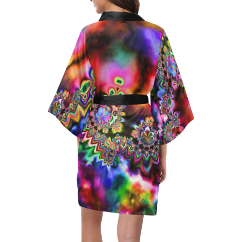 Rainbow Melting Kimono Robe
