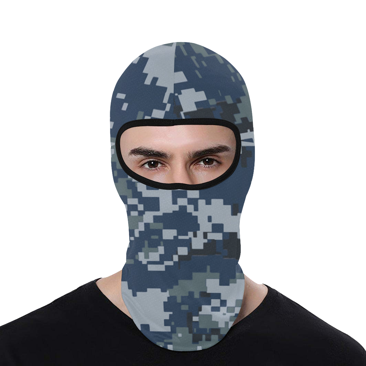 Navy camo Mask All Over Print Balaclava