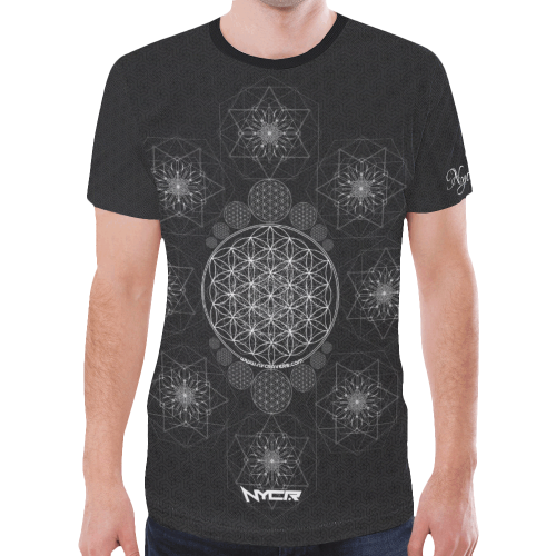 2020 Flower Of NYCR New All Over Print T-shirt for Men (Model T45)