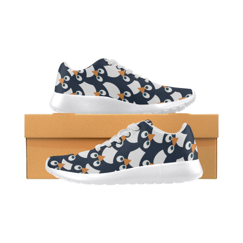 Penguin Pattern Women’s Running Shoes (Model 020)