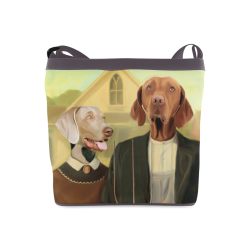 Dog's gothic Crossbody Bags (Model 1613)