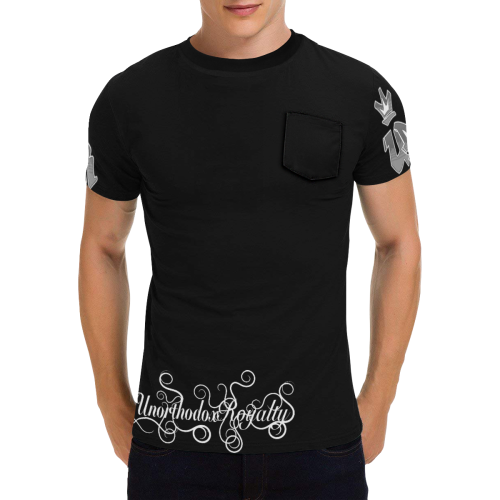 unorthodox Royalty T-Shirt Men's All Over Print T-Shirt with Chest Pocket (Model T56)
