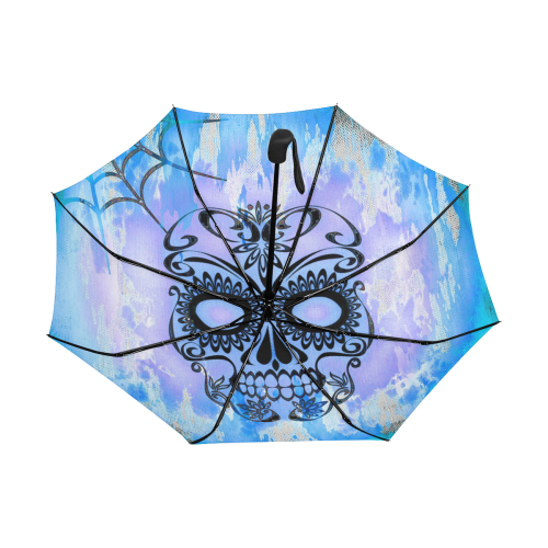Skull20160404_by_JAMColors Anti-UV Auto-Foldable Umbrella (Underside Printing) (U06)