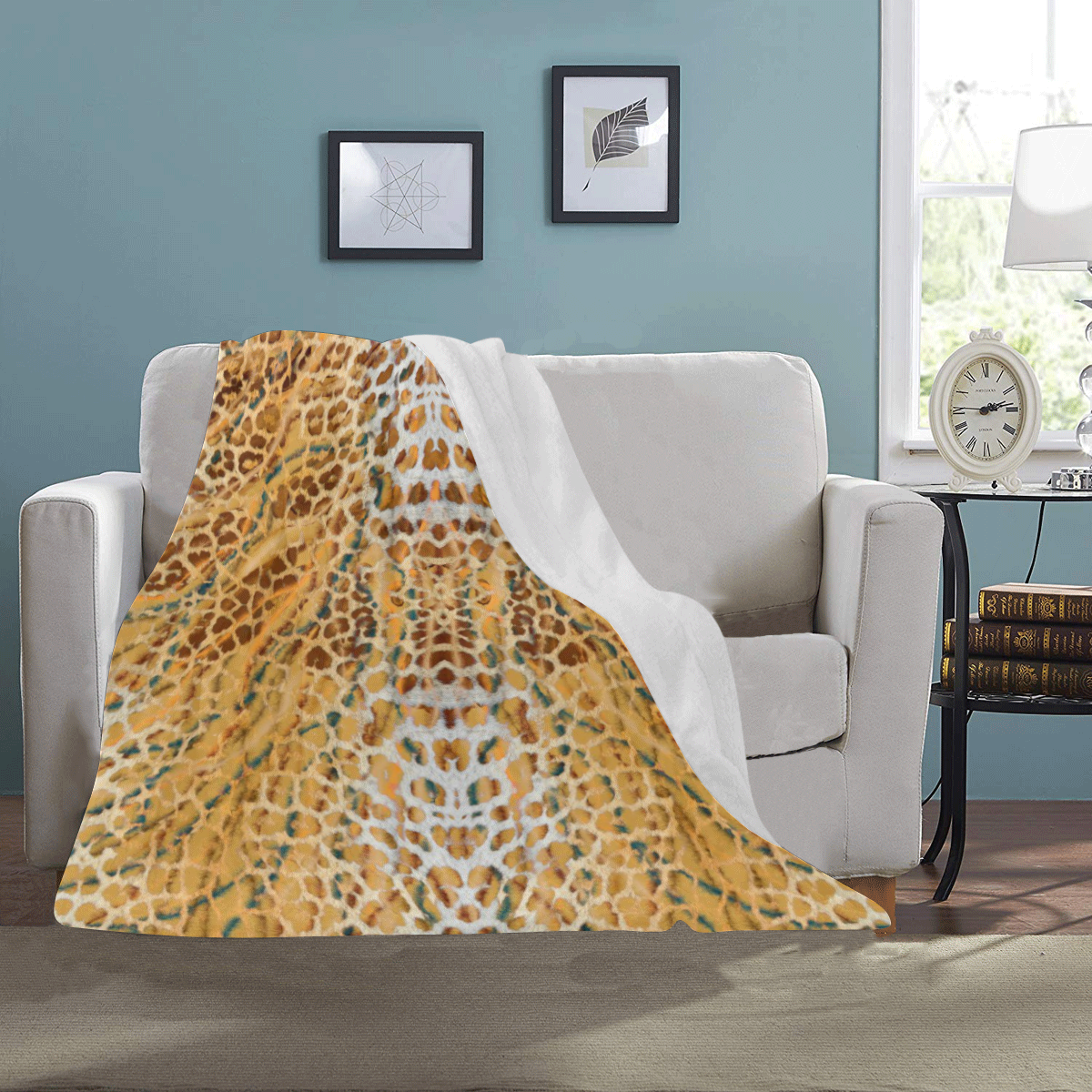 leopard 11 Ultra-Soft Micro Fleece Blanket 40"x50"