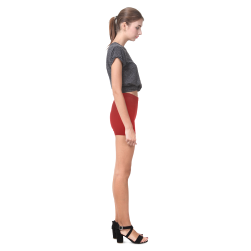 Canada Flag Shorts Women's Briseis Skinny Shorts (Model L04)