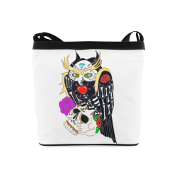 Owl Sugar Skull Crossbody Bags (Model 1613)