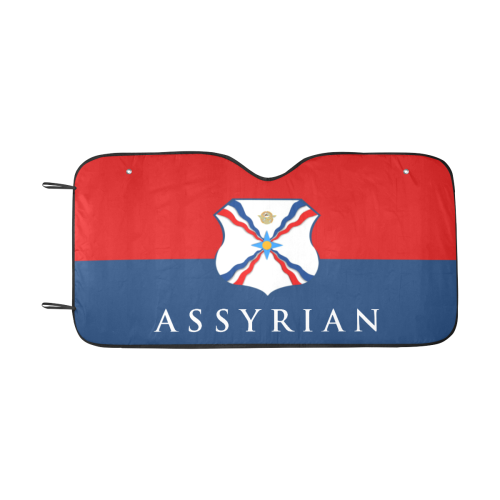 ASSYRIAN FLAG Car Sun Shade 55"x30"