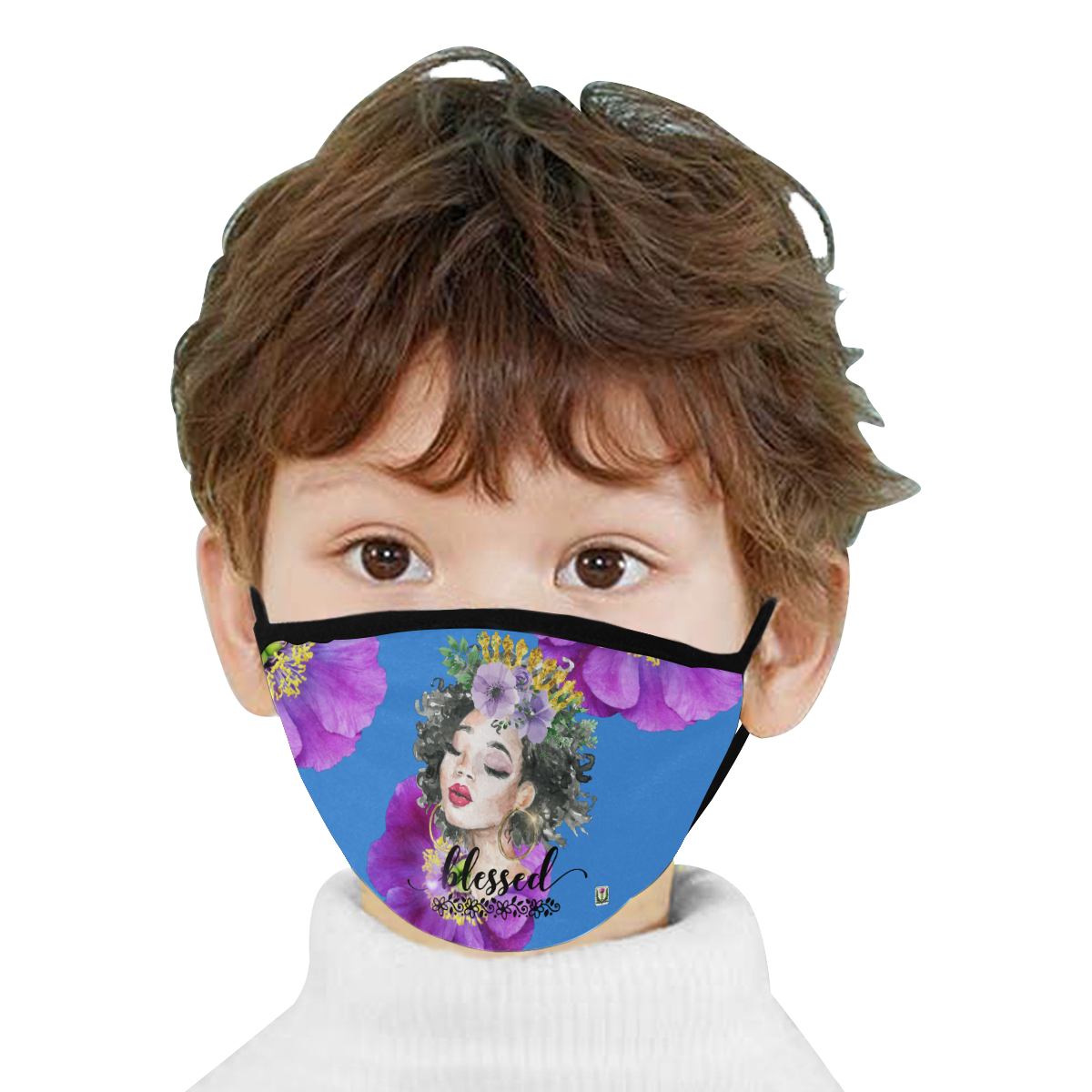 Fairlings Delight's The Word Collection- Blessed 53086a11 Mouth Mask