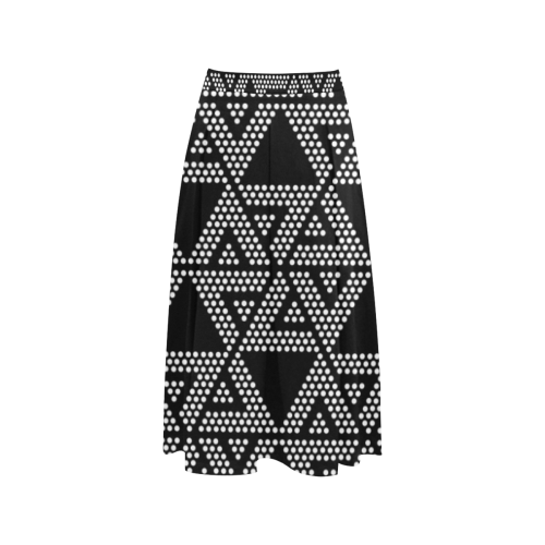 Polka Dots Party Aoede Crepe Skirt (Model D16)
