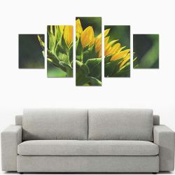 Sunflower New Beginnings Canvas Print Sets B (No Frame)