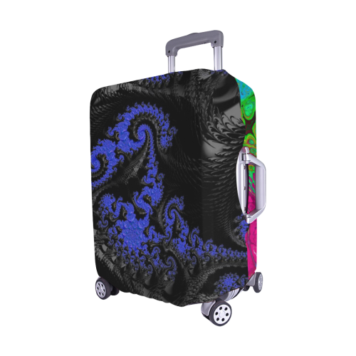 Amazing fractal 44B by JamColors Luggage Cover/Medium 22"-25"