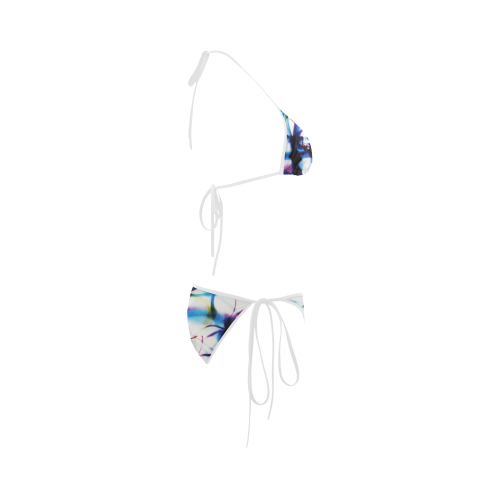 Abstract Photographic Drawing Custom Bikini Swimsuit