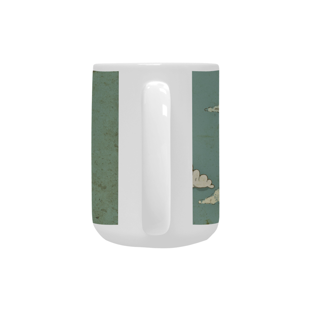 Vintage Floating Islands Custom Ceramic Mug (15OZ)