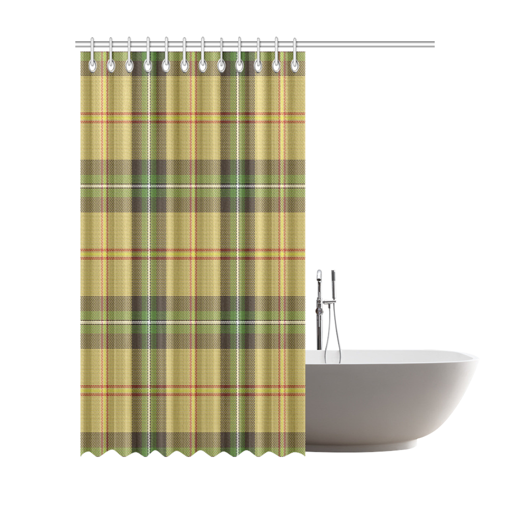 Saskatchewan tartan Shower Curtain 72"x84"