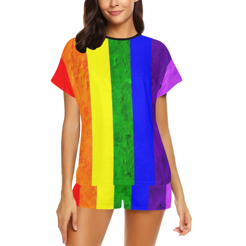 Rainbow by Artdreamer Women's Short Pajama Set