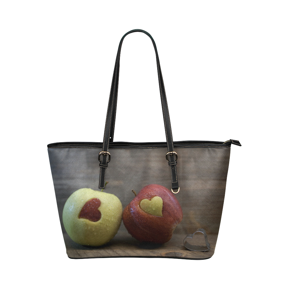 dsweet-40 Leather Tote Bag/Small (Model 1651)