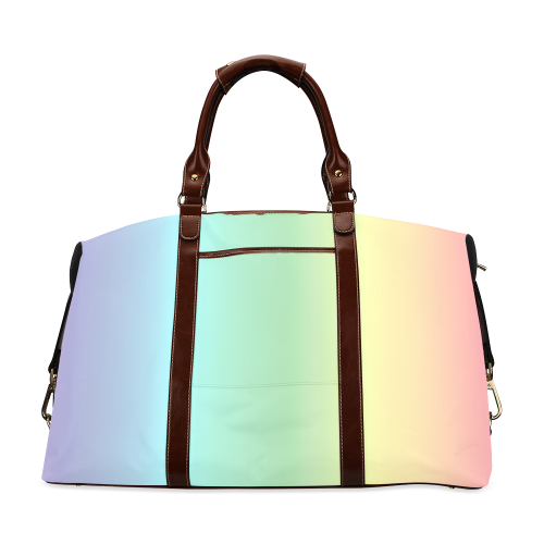 Pastel Rainbow Classic Travel Bag (Model 1643) Remake