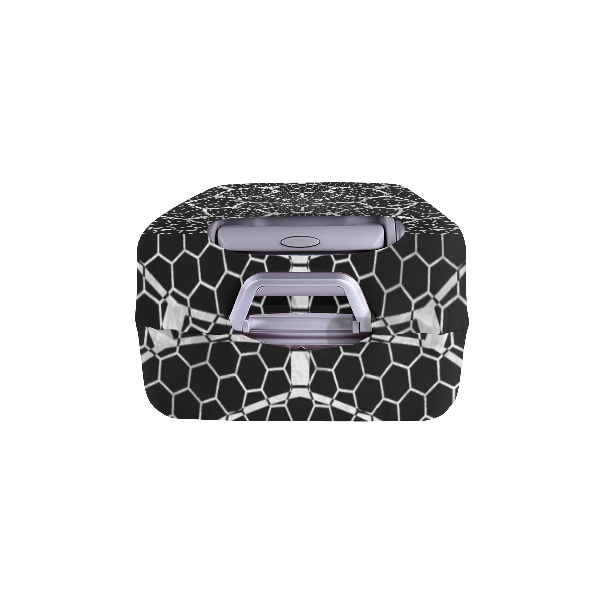 stunning black and white 09 Luggage Cover/Large 26"-28"