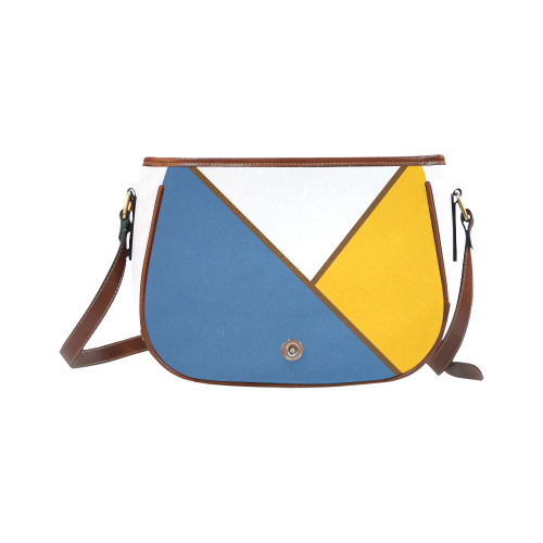 Color Ligth handbag Saddle Bag/Small (Model 1649) Full Customization