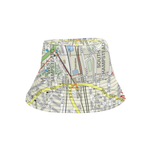 NW6 All Over Print Bucket Hat