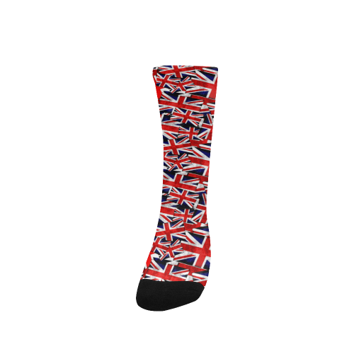 Union Jack British UK Flag Women's Custom Socks