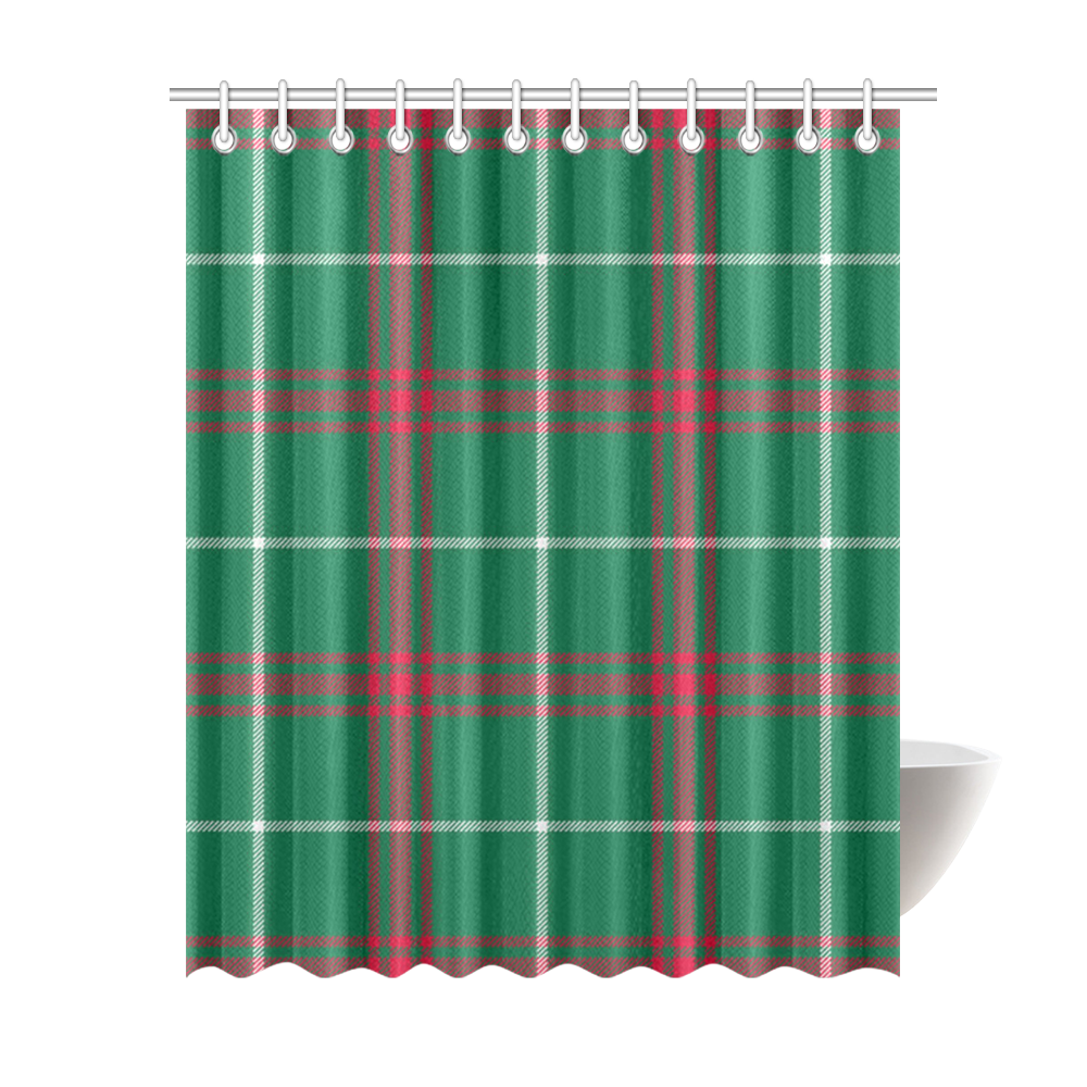 Welsh National Tartan Shower Curtain 69"x84"