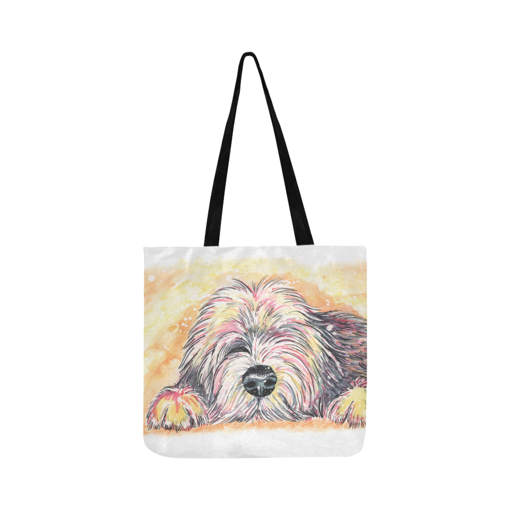 Afternoon Snoozes Reusable Shopping Bag Model 1660 (Two sides)
