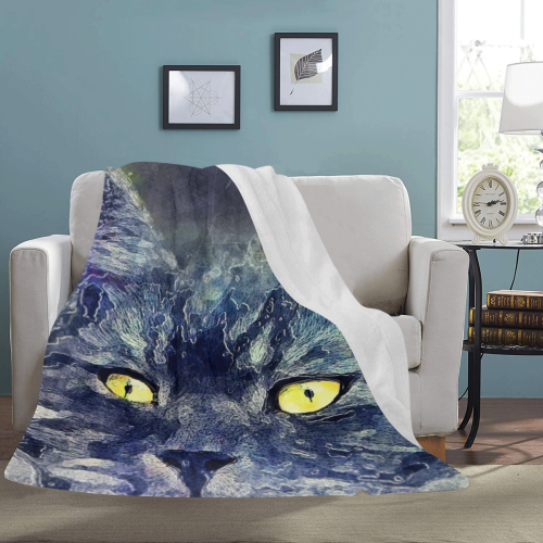cat Ultra-Soft Micro Fleece Blanket 54''x70''