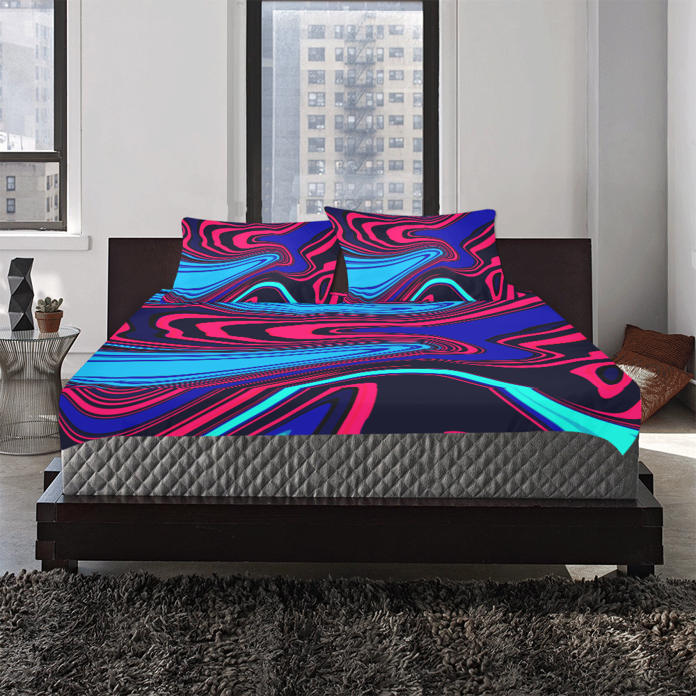 AbstractUnnamed 3-Piece Bedding Set
