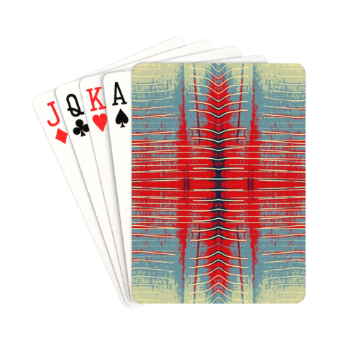 atmospheric floating 2 Playing Cards 2.5"x3.5"
