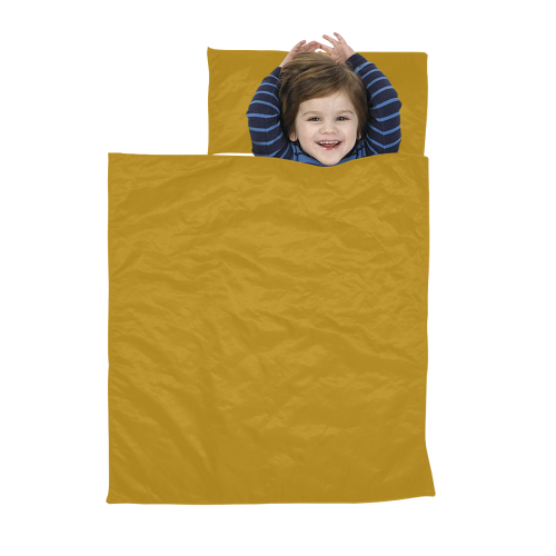color dark goldenrod Kids' Sleeping Bag