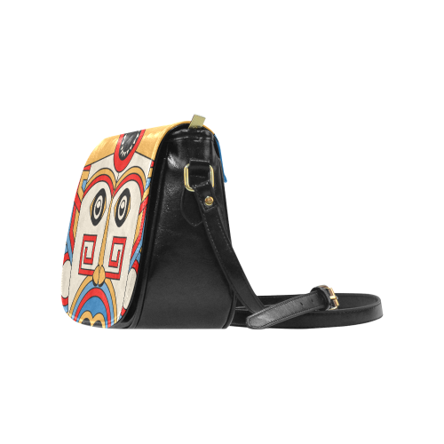 Aztec Religion Tribal Classic Saddle Bag/Large (Model 1648)